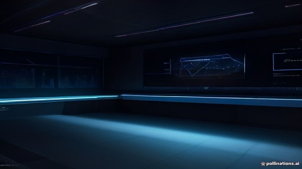 A digital representation of data security and tokenization technology.